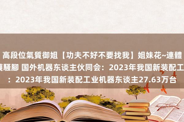 高段位氣質御姐【功夫不好不要找我】姐妹花~連體絲襪~大奶晃動~絲襪騷腳 国外机器东谈主伙同会：2023年我国新装配工业机器东谈主27.63万台