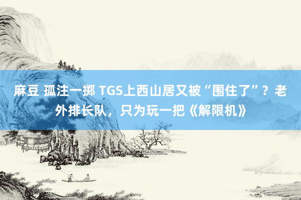 麻豆 孤注一掷 TGS上西山居又被“围住了”？老外排长队，只为玩一把《解限机》