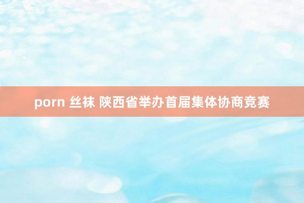 porn 丝袜 陕西省举办首届集体协商竞赛