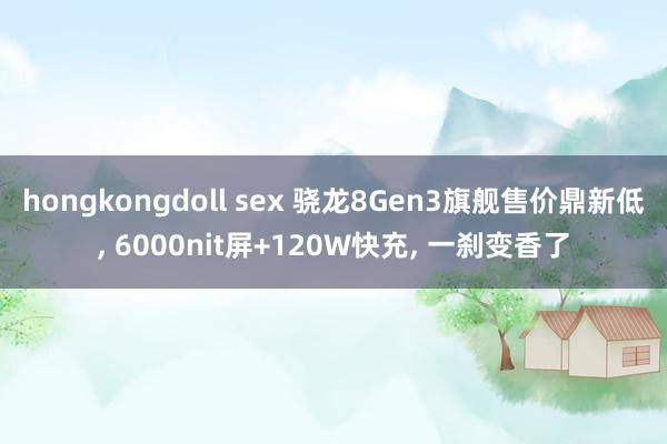 hongkongdoll sex 骁龙8Gen3旗舰售价鼎新低, 6000nit屏+120W快充, 一刹变香了