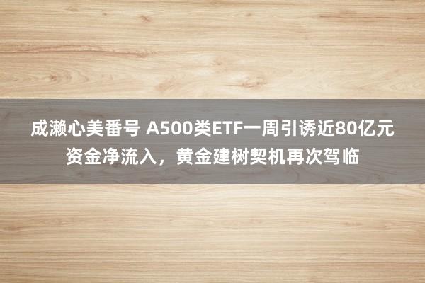 成濑心美番号 A500类ETF一周引诱近80亿元资金净流入，黄金建树契机再次驾临